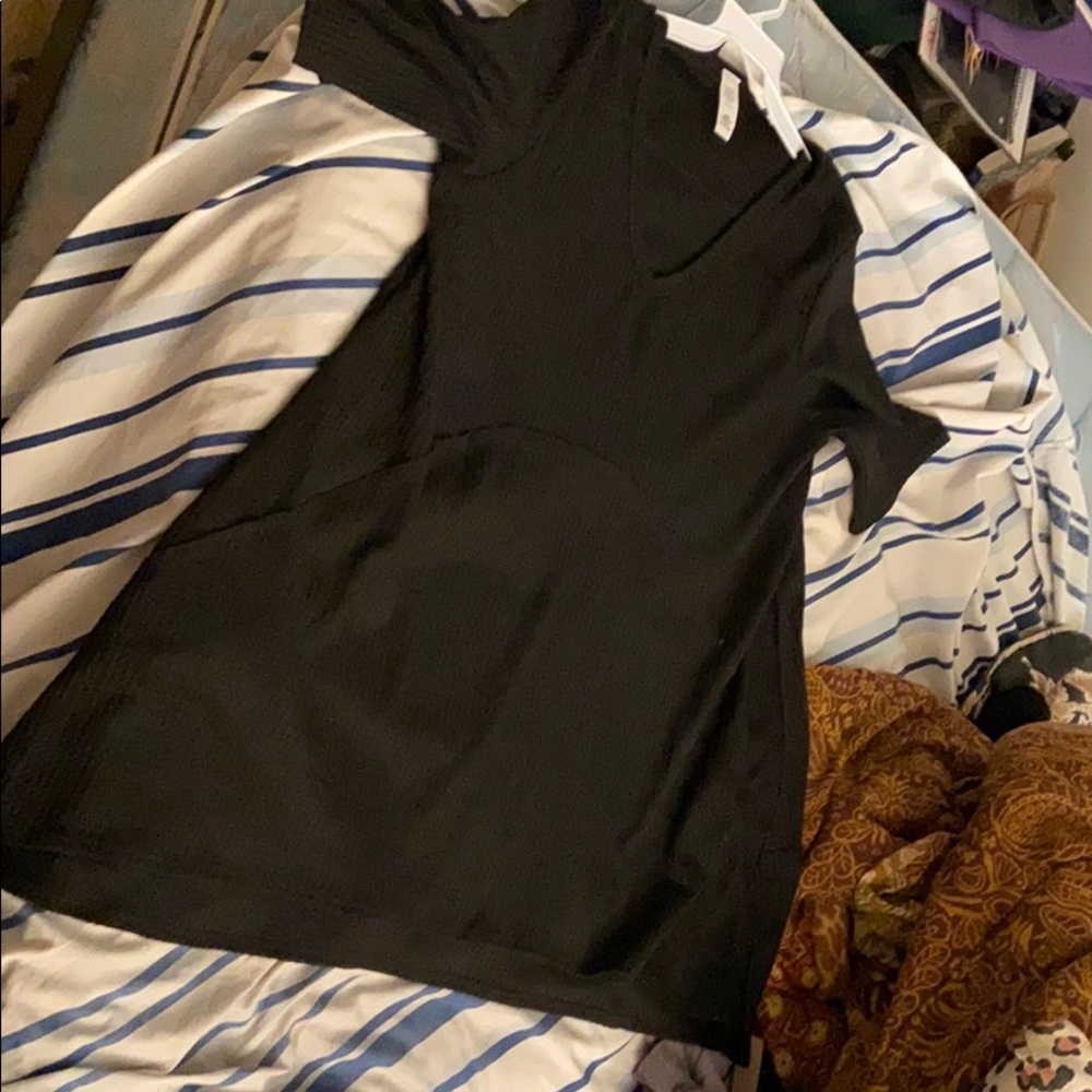 I am selling a black blouse.